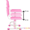 Парта трансформер со стулом Капризун A7-pink