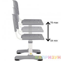 Парта трансформер со стулом Капризун R8-1-gray