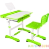 Парта трансформер со стулом Капризун R8-1-green