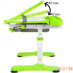 Парта трансформер со стулом Капризун R8-1-green