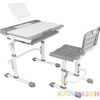 Парта трансформер со стулом Капризун T7-gray