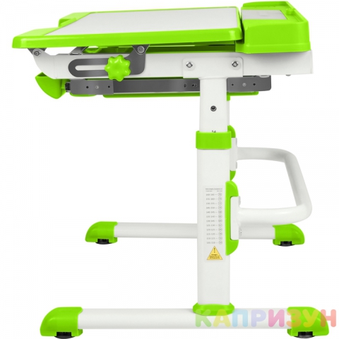 Парта трансформер со стулом Капризун T7-green