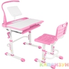 Парта трансформер со стулом Капризун T7-pink