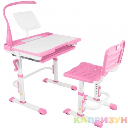 Парта трансформер со стулом Капризун T7-pink