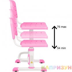 Парта трансформер со стулом Капризун T7-pink