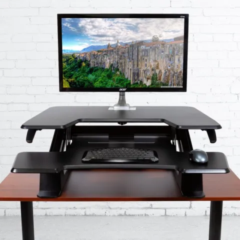 Подставка на компьютерный стол для работы стоя EUREKA ERK-CV-PRO36B