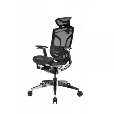 Премиум эргономичное кресло GT Chair Dvary Pro X, чёрный