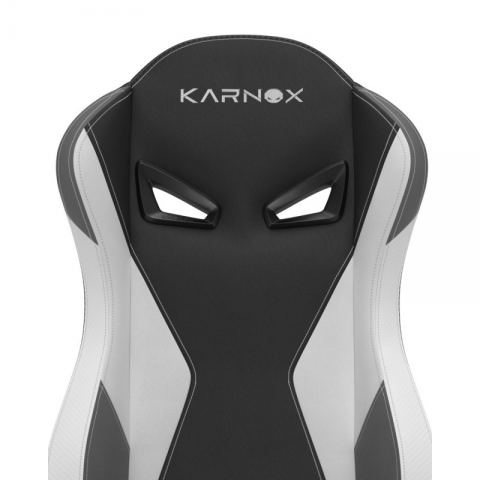 Премиум кресло KARNOX HUNTER Bad Guy Edition, белый