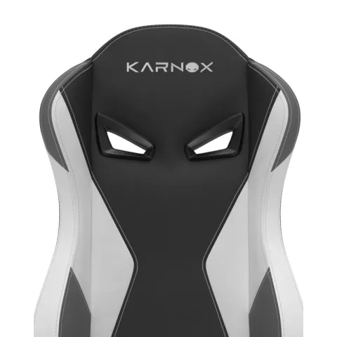 Премиум кресло KARNOX HUNTER Bad Guy Edition, белый