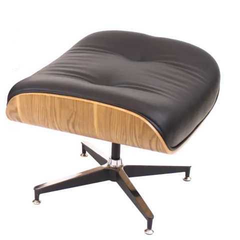 Кресло реклайнер с подставкой для ног Everprof Relax Кожа Черный