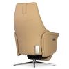 Кресло электрореклайнер FALTO Benessere (2 мотора, массаж, акум., натуральная кожа, коричневый)