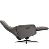 Кресло электрореклайнер FALTO Titanio (2 мотора, zero, аккумулятор, натуральная кожа, тёмно серый)