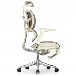 Кресло с подножкой FALTO FLY 2 (динамичный подголовник, подлокотники 6D(360), сетка, светлый)