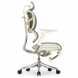 Кресло с подножкой FALTO FLY 2 (динамичный подголовник, подлокотники 6D(360), сетка, светлый)