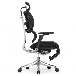 Кресло Falto Fly 2 (сидение MAX с подножкой, подлокотник 6D(360), сетка черная / каркас черный)