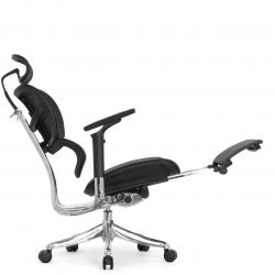 Кресло Falto Fly 2 (сидение MAX с подножкой, подлокотник 6D(360), сетка черная / каркас черный)