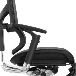 Кресло с подножкой FALTO SAIL 2 (динамичный поясничный упор, подлокотники 6D(360), сетка, черный)