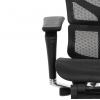 Кресло с подножкой FALTO SAIL 2 (динамичный поясничный упор, подлокотники 6D(360), сетка, черный)
