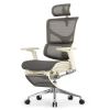 Кресло с подножкой FALTO SAIL 2 (динамичный поясничный упор, подлокотники 6D(360), сетка, светлый)