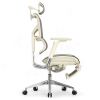 Кресло с подножкой FALTO SAIL 2 (динамичный поясничный упор, подлокотники 6D(360), сетка, светлый)