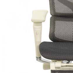 Кресло с подножкой FALTO SAIL 2 (динамичный поясничный упор, подлокотники 6D(360), сетка, светлый)