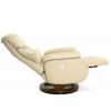 Кресло электрореклайнер FALTO Lux Electro (2 мотора, натуральная кожа, бежевый)