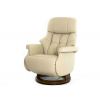 Кресло электрореклайнер FALTO Lux Electro (2 мотора, натуральная кожа, бежевый)