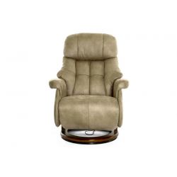 Кресло электрореклайнер FALTO Lux Electro (2 мотора, искусственный нубук, бежевый)