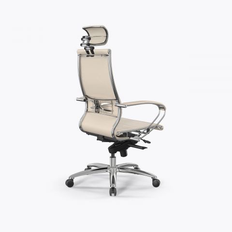 Кресло Метта Samurai K-2.05 Infinity Easy Clean (Молочный)