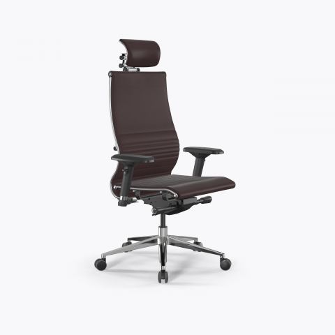 Кресло Метта Samurai K-3.05 Infinity Easy Clean (Темно-коричневый)