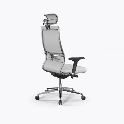 Кресло Метта Samurai KL-3.04 Infinity Easy Clean (Белый)