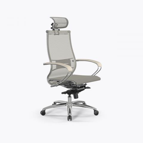 Кресло Samurai S-2.04 Infinity Easy Clean (Молочный)