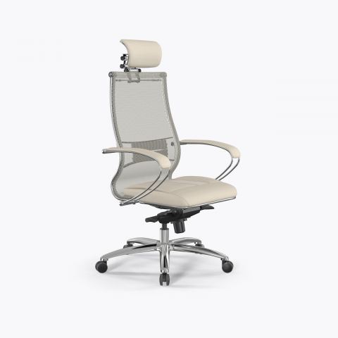 Кресло Samurai SL-2.04 Infinity Easy Clean (Молочный)