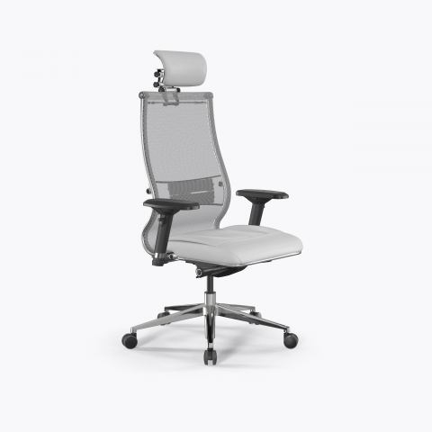 Кресло Samurai SL-3.04 Infinity Easy Clean (Белый)