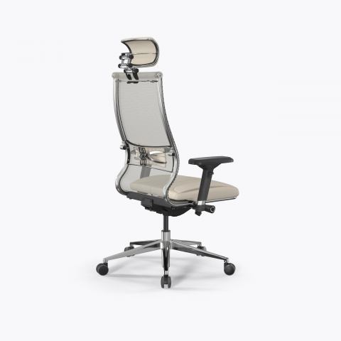 Кресло Samurai SL-3.04 Infinity Easy Clean (Молочный)