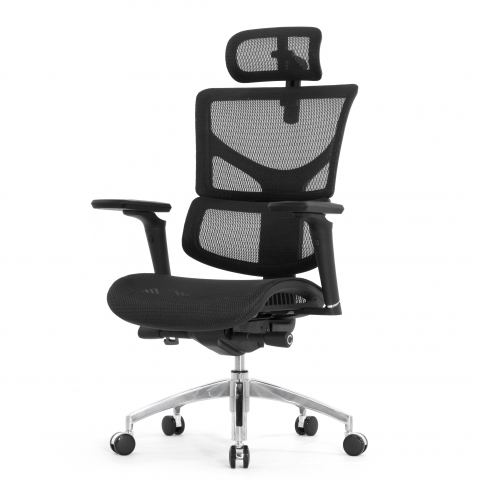 Кресло FALTO SAIL ART 2 (подлокотники 6D(360), сетка, черный)