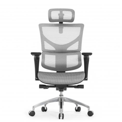 Кресло FALTO SAIL ART 2 (подлокотники 6D(360), сетка, каркас черный, белый)