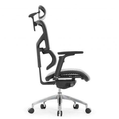 Кресло FALTO SAIL ART 2 (подлокотники 6D(360), сетка, каркас черный, белый)