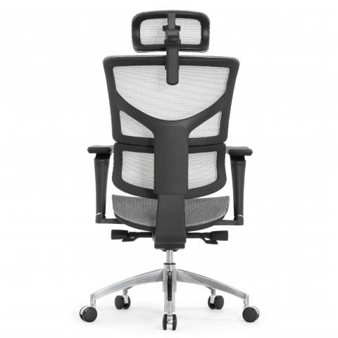 Кресло FALTO SAIL ART 2 (подлокотники 6D(360), сетка, каркас черный, белый)