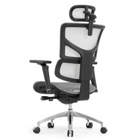 Кресло FALTO SAIL ART 2 (подлокотники 6D(360), сетка, каркас черный, белый)