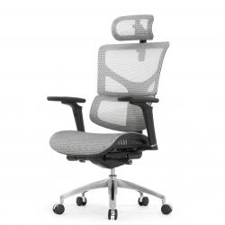 Кресло FALTO SAIL ART 2 (подлокотники 6D(360), сетка, каркас черный, белый)