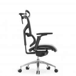 Кресло FALTO SAIL ART 2 (подлокотники 6D(360), сетка, каркас черный, белый)