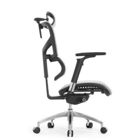 Кресло FALTO SAIL ART 2 (подлокотники 6D(360), сетка, каркас черный, белый)