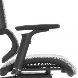 Кресло FALTO SAIL ART 2 (подлокотники 6D(360), сетка, каркас черный, белый)