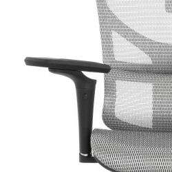 Кресло FALTO SAIL ART 2 (подлокотники 6D(360), сетка, каркас черный, белый)