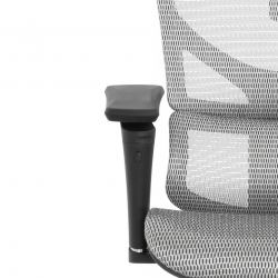 Кресло FALTO SAIL ART 2 (подлокотники 6D(360), сетка, каркас черный, белый)