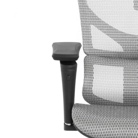 Кресло FALTO SAIL ART 2 (подлокотники 6D(360), сетка, каркас черный, белый)