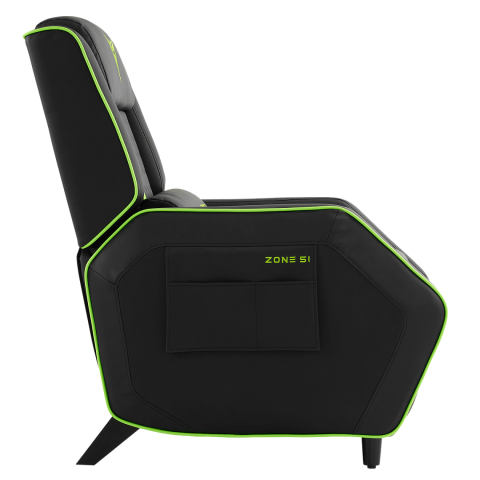 Софа компьютерная игровая ZONE 51 RIDER Black-Green