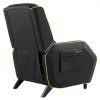 Софа компьютерная игровая ZONE 51 RIDER Black-Green