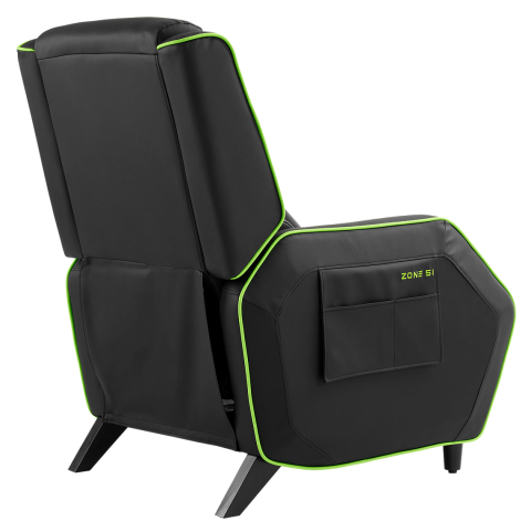 Софа компьютерная игровая ZONE 51 RIDER Black-Green